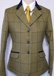 J 65 green tweed with brown and gold overcheck. (limited stock).jpg